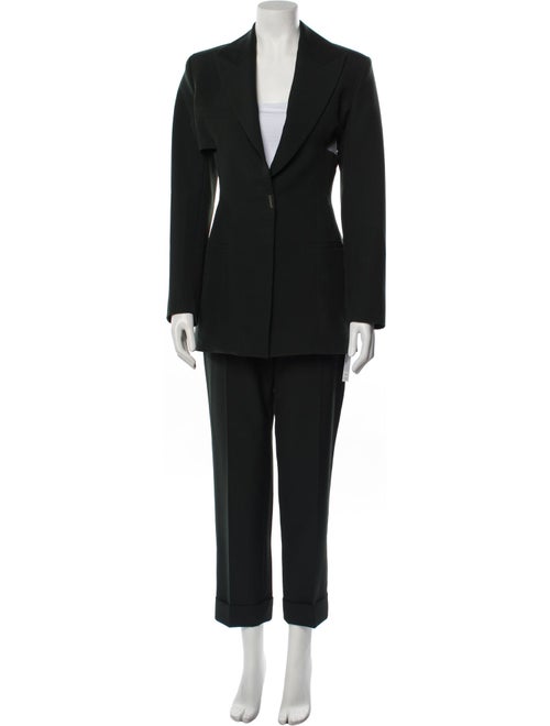 Givenchy Wool Cutout Accent Pantsuit