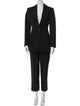 Givenchy Wool Cutout Accent Pantsuit