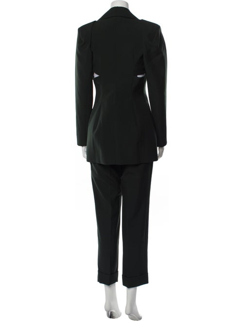 Givenchy Wool Cutout Accent Pantsuit