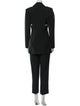 Givenchy Wool Cutout Accent Pantsuit