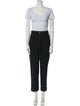 Givenchy Wool Cutout Accent Pantsuit