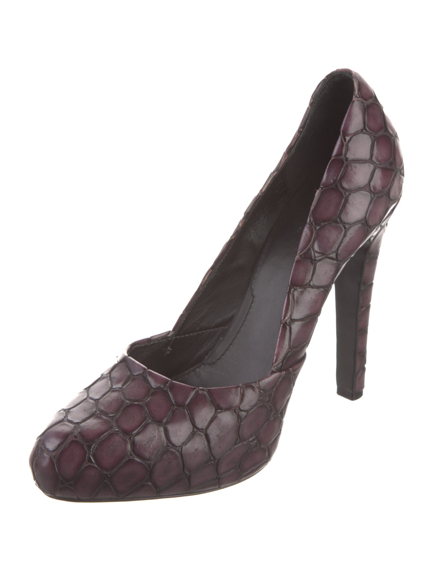 Givenchy Leather Printed Pumps