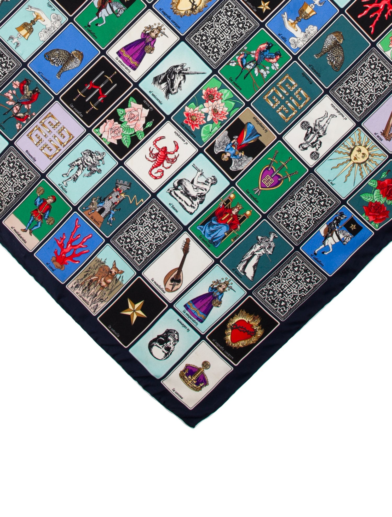 Givenchy Silk Printed Scarf