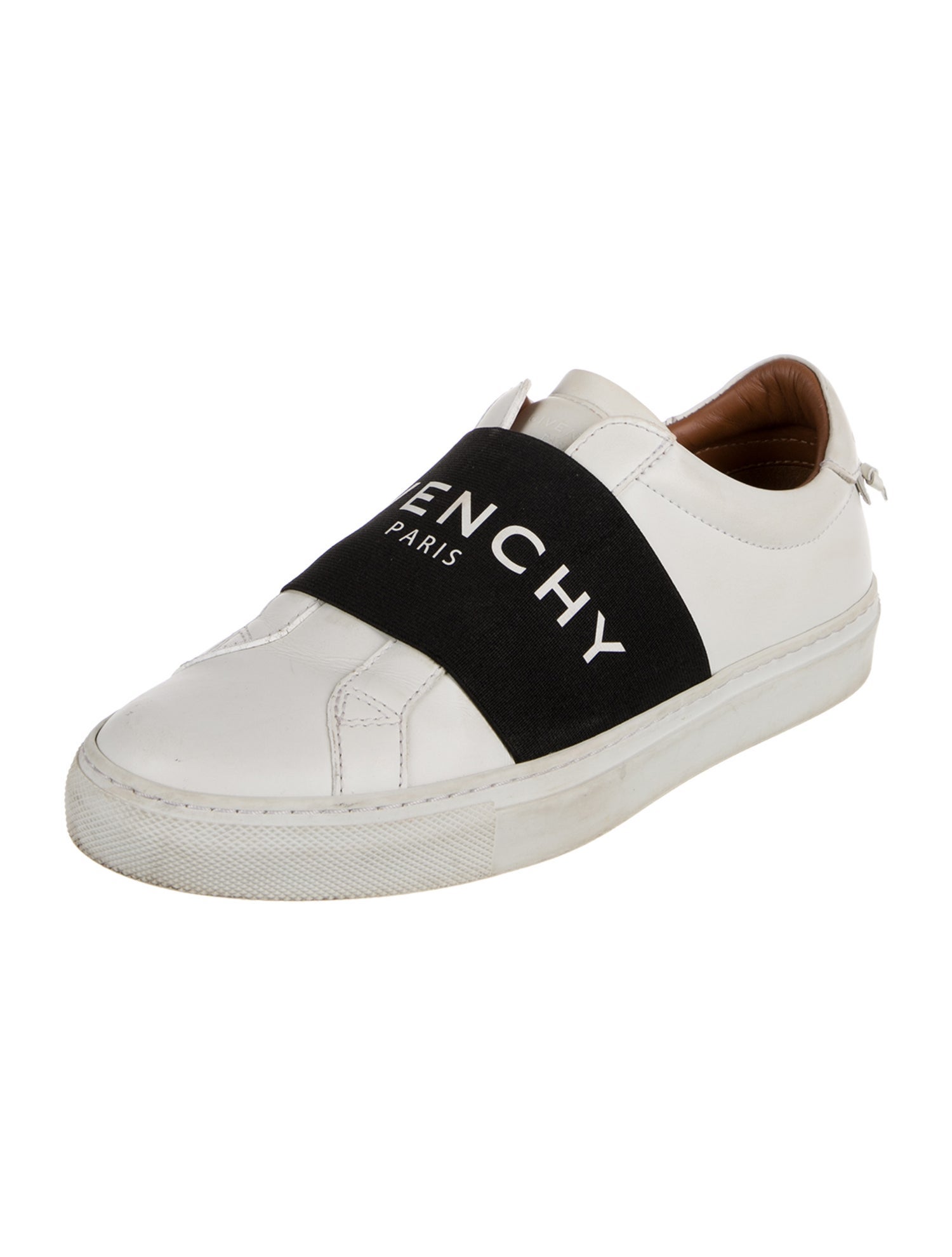 Givenchy Leather Colorblock Pattern Sneakers