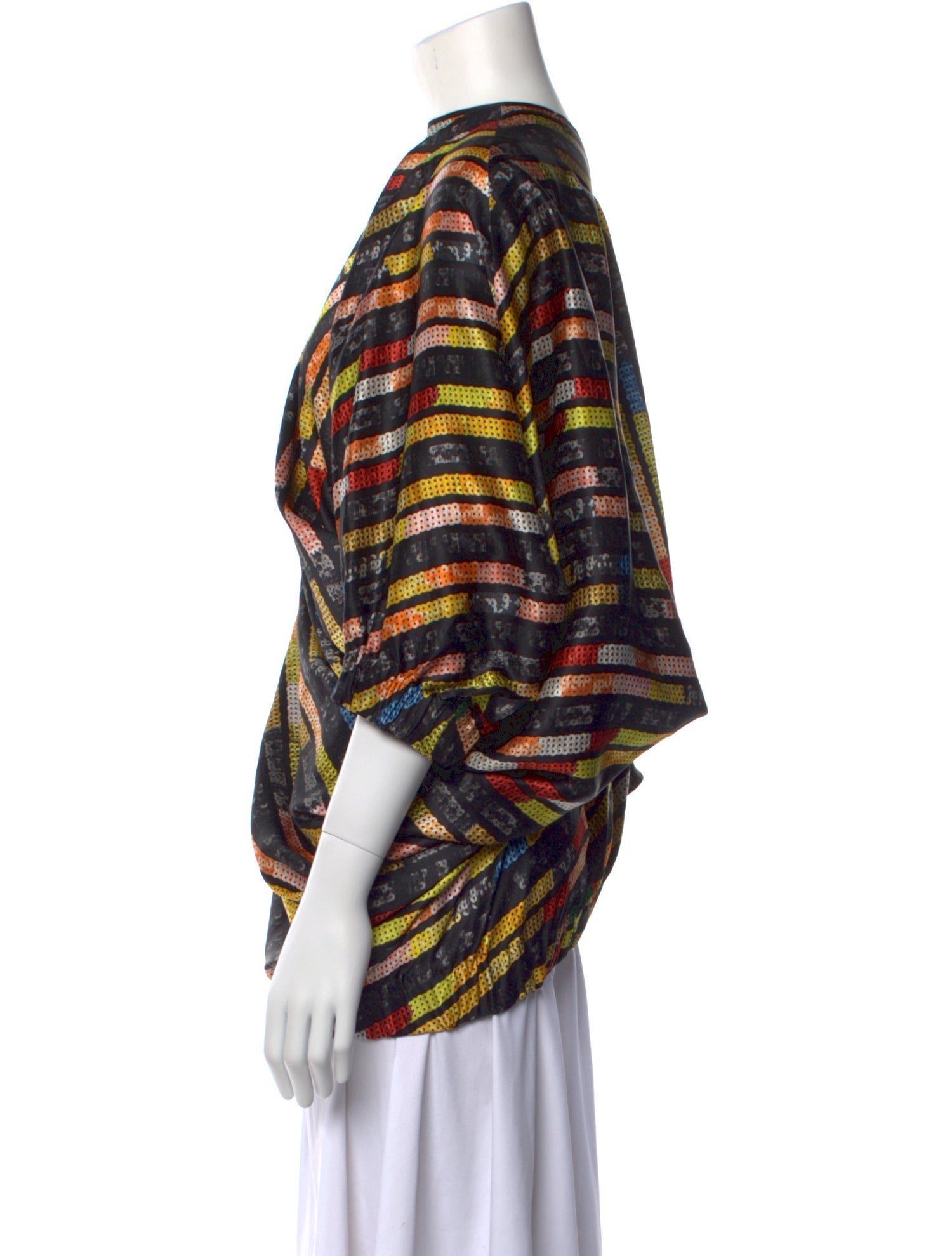 Givenchy Silk Printed Tunic