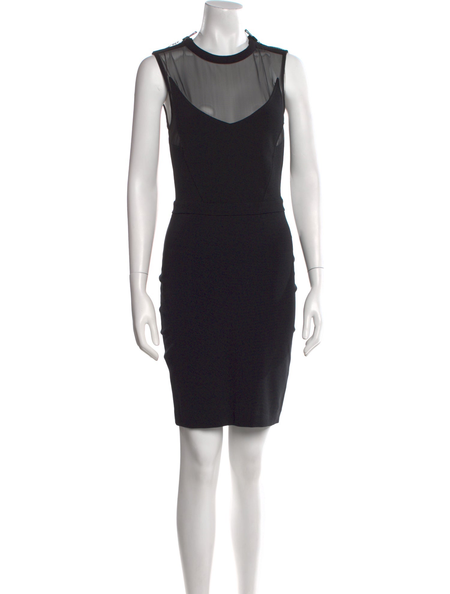 Givenchy Crew Neck Mini Dress