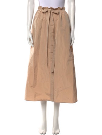 Givenchy Ruffle Embellishment Midi Length Skirt