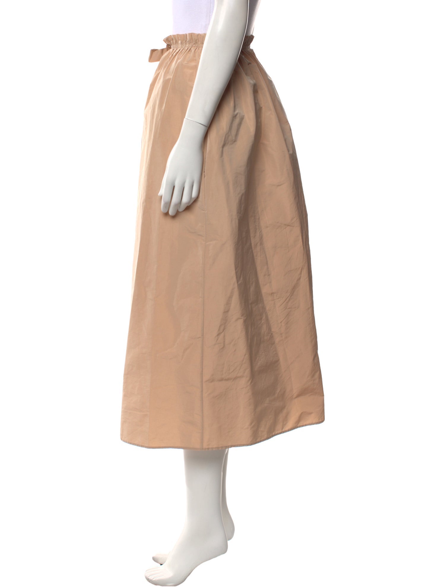 Givenchy Ruffle Embellishment Midi Length Skirt