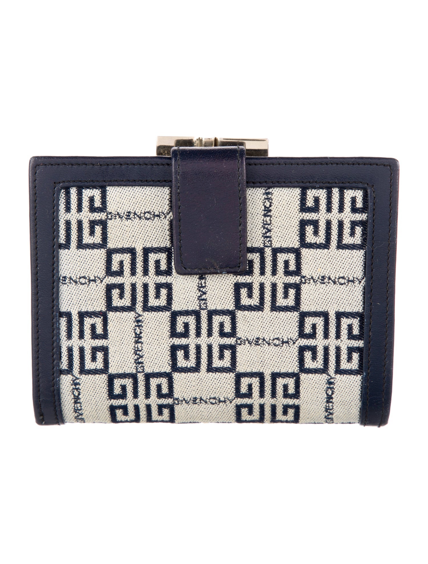 Givenchy Canvas Printed Compact Wallet