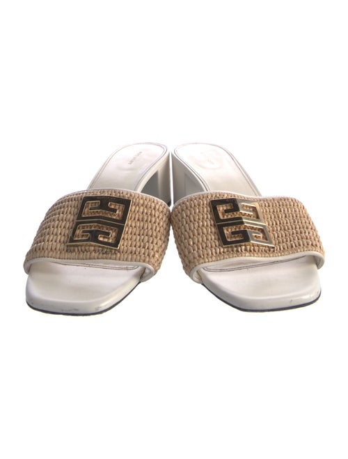 Givenchy Raffia Slides