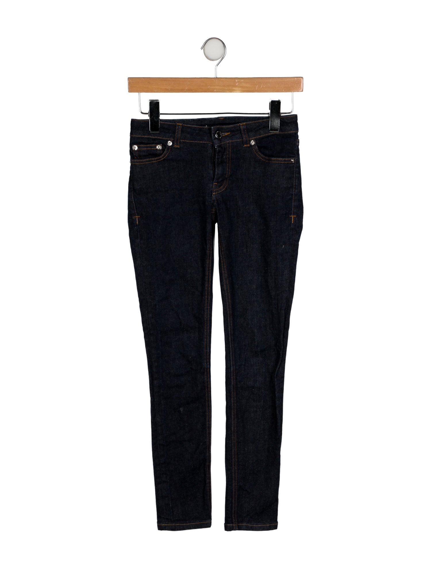 Givenchy Low-Rise Skinny Leg Jeans