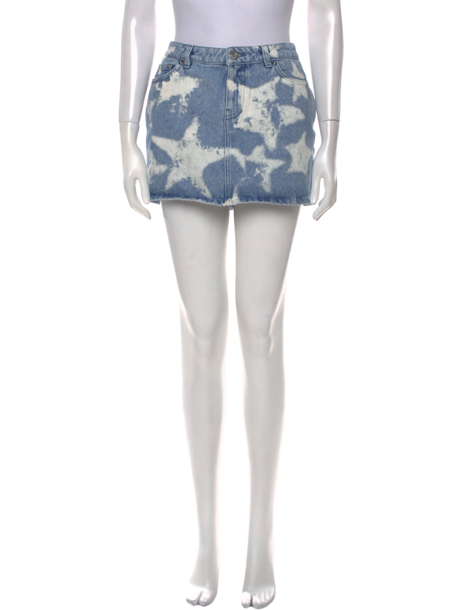Givenchy Tie-Dye Print Mini Skirt