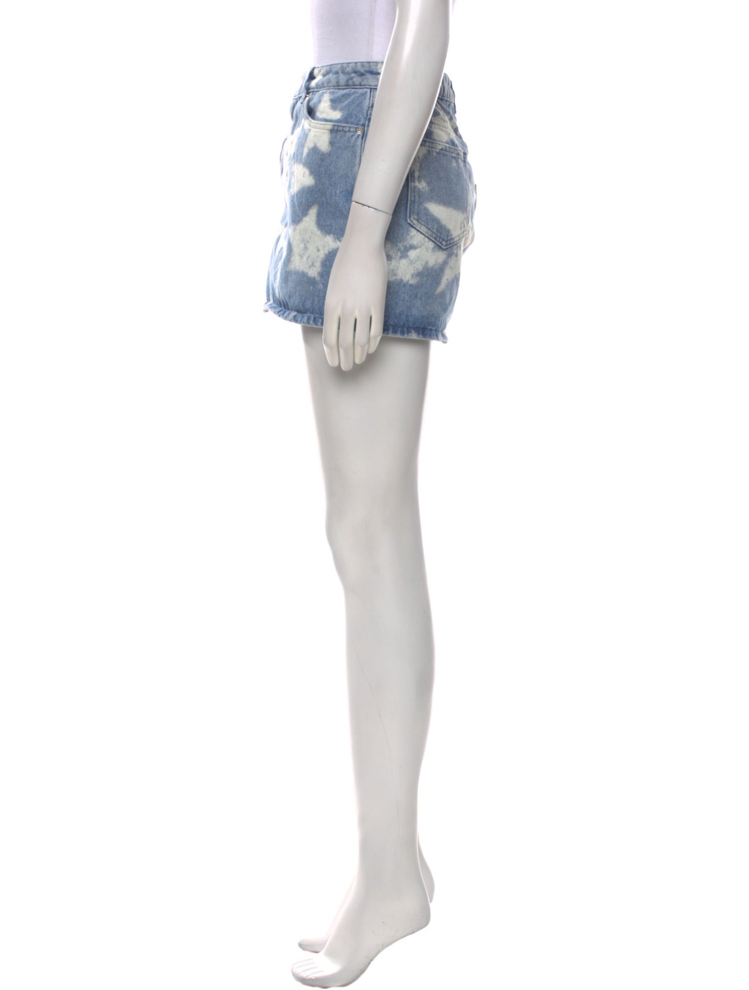 Givenchy Tie-Dye Print Mini Skirt