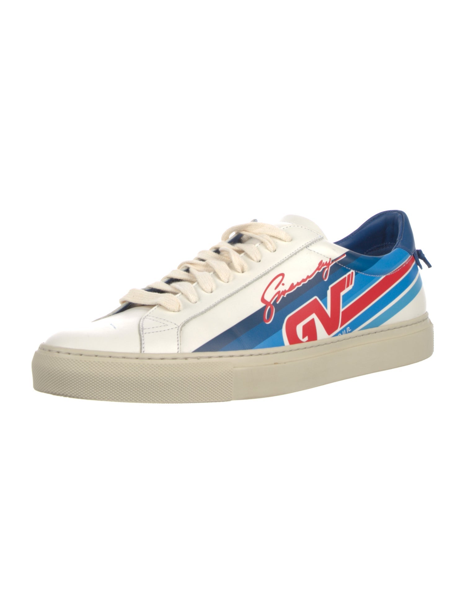 Givenchy Leather Printed Sneakers