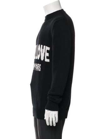 Givenchy Graphic Print Crew Neck Pullover