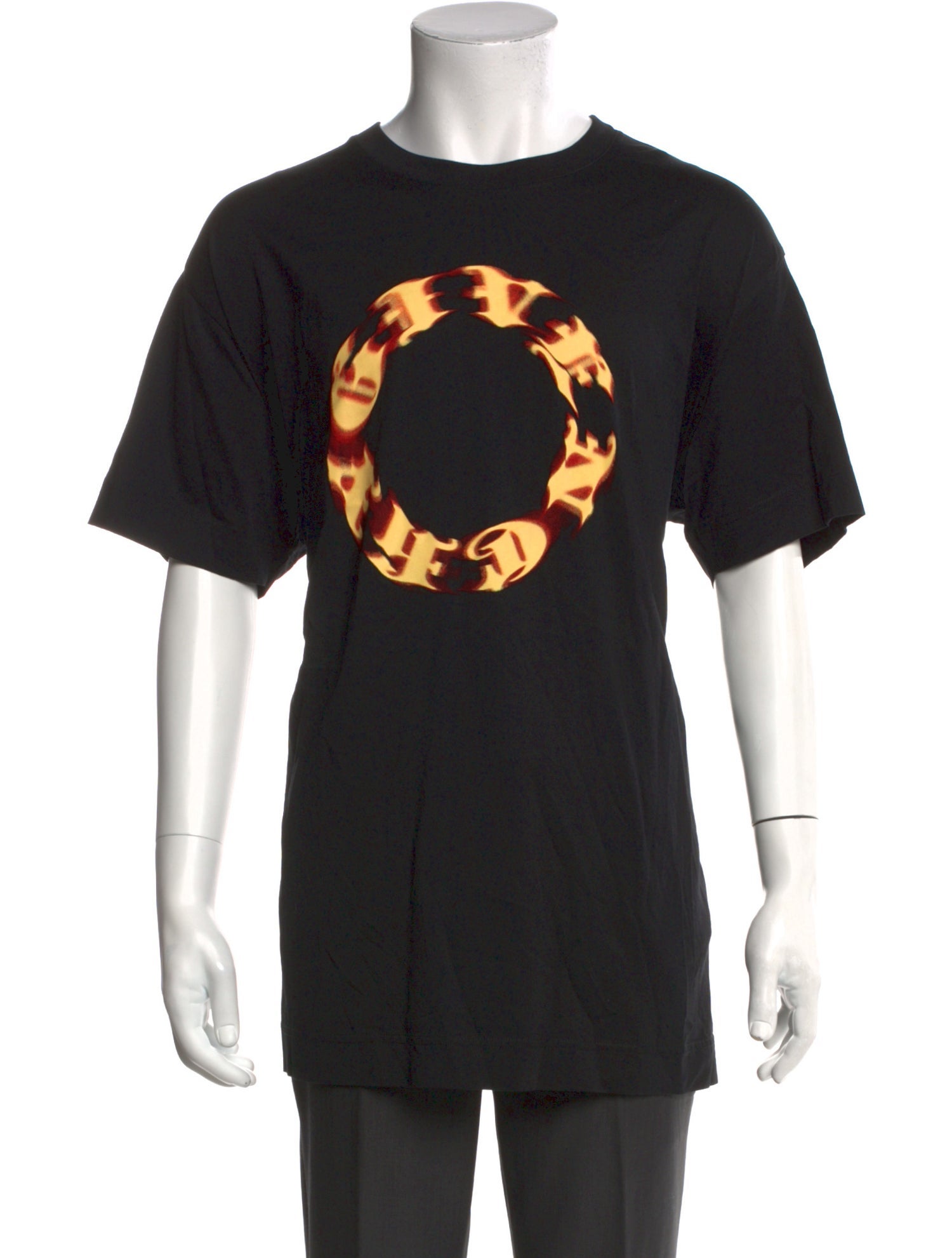 Givenchy Graphic Print Crew Neck T-Shirt