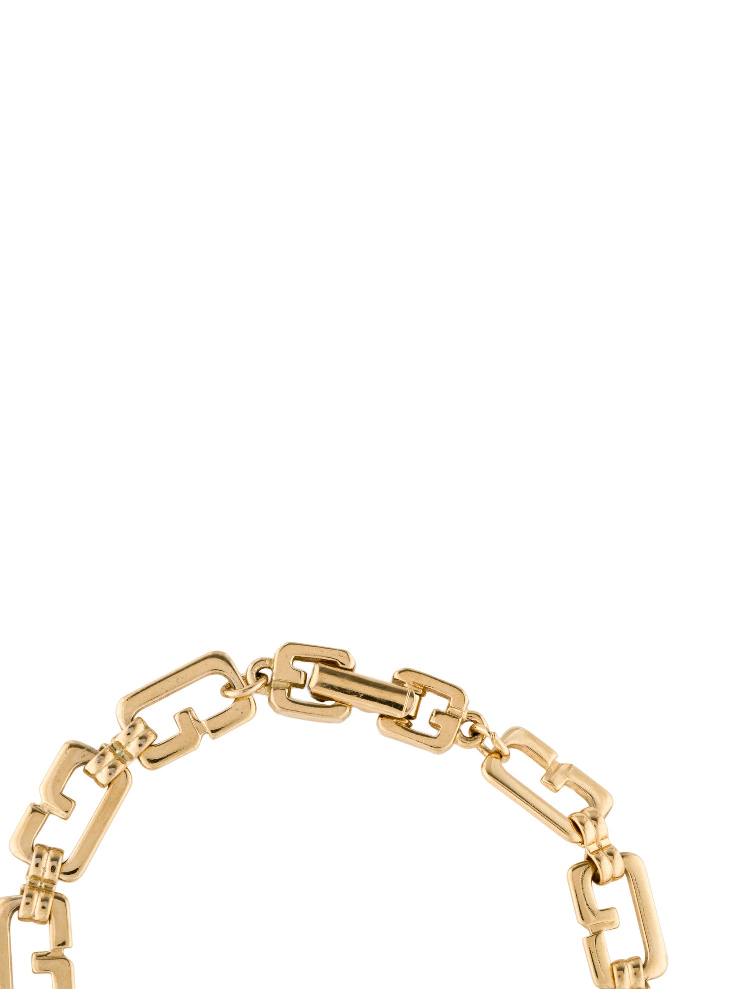 Givenchy Vintage G Link Bracelet