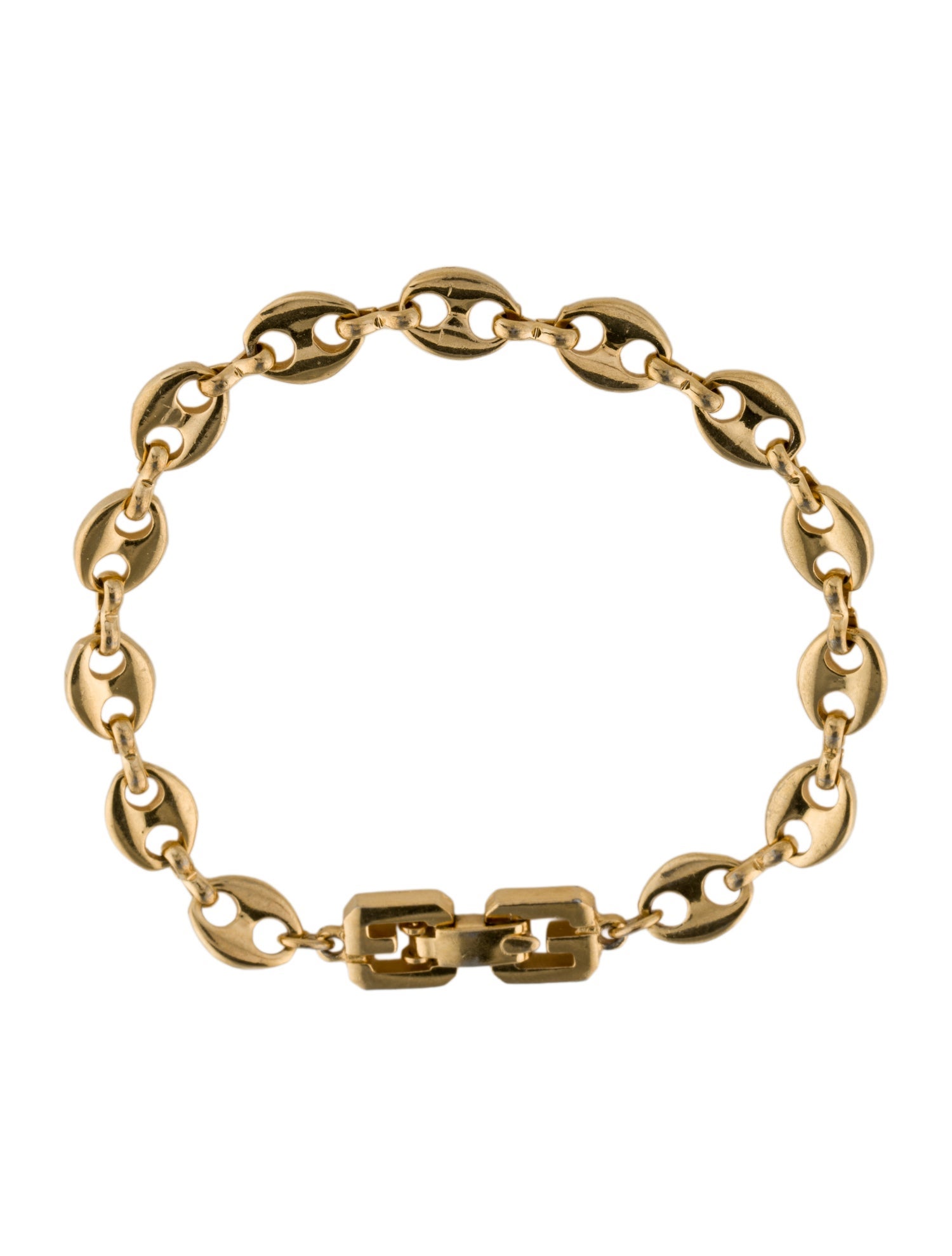 Givenchy Vintage Oval Link Bracelet