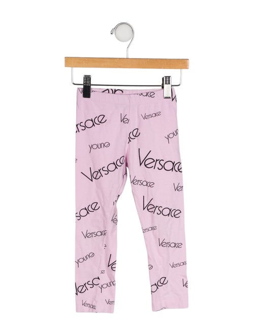 Young Versace Printed Leggings