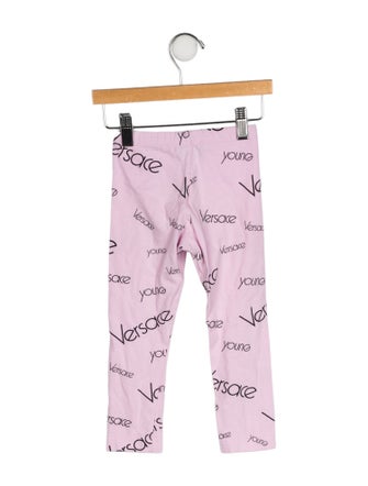 Young Versace Printed Leggings