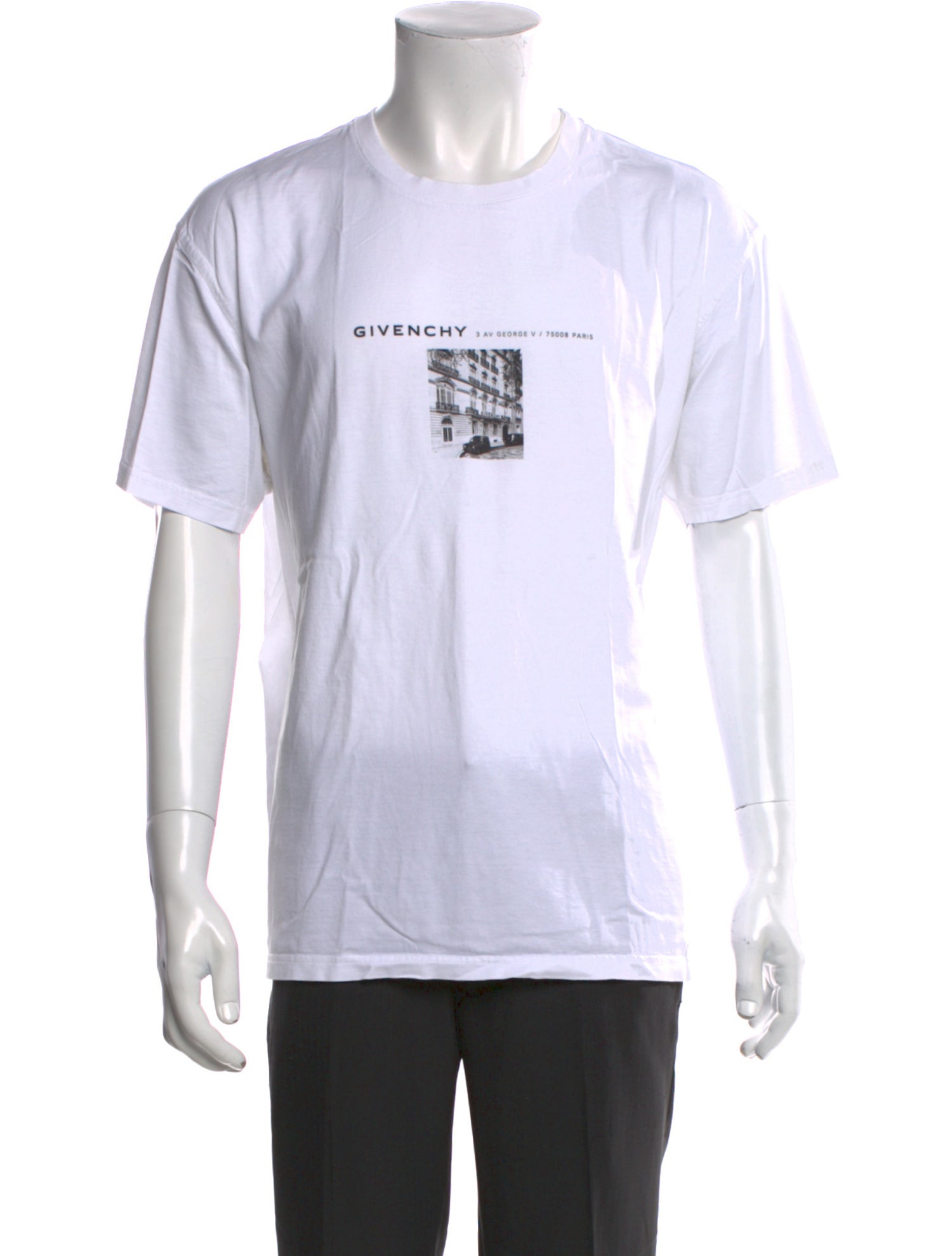 Givenchy Graphic Print Crew Neck T-Shirt