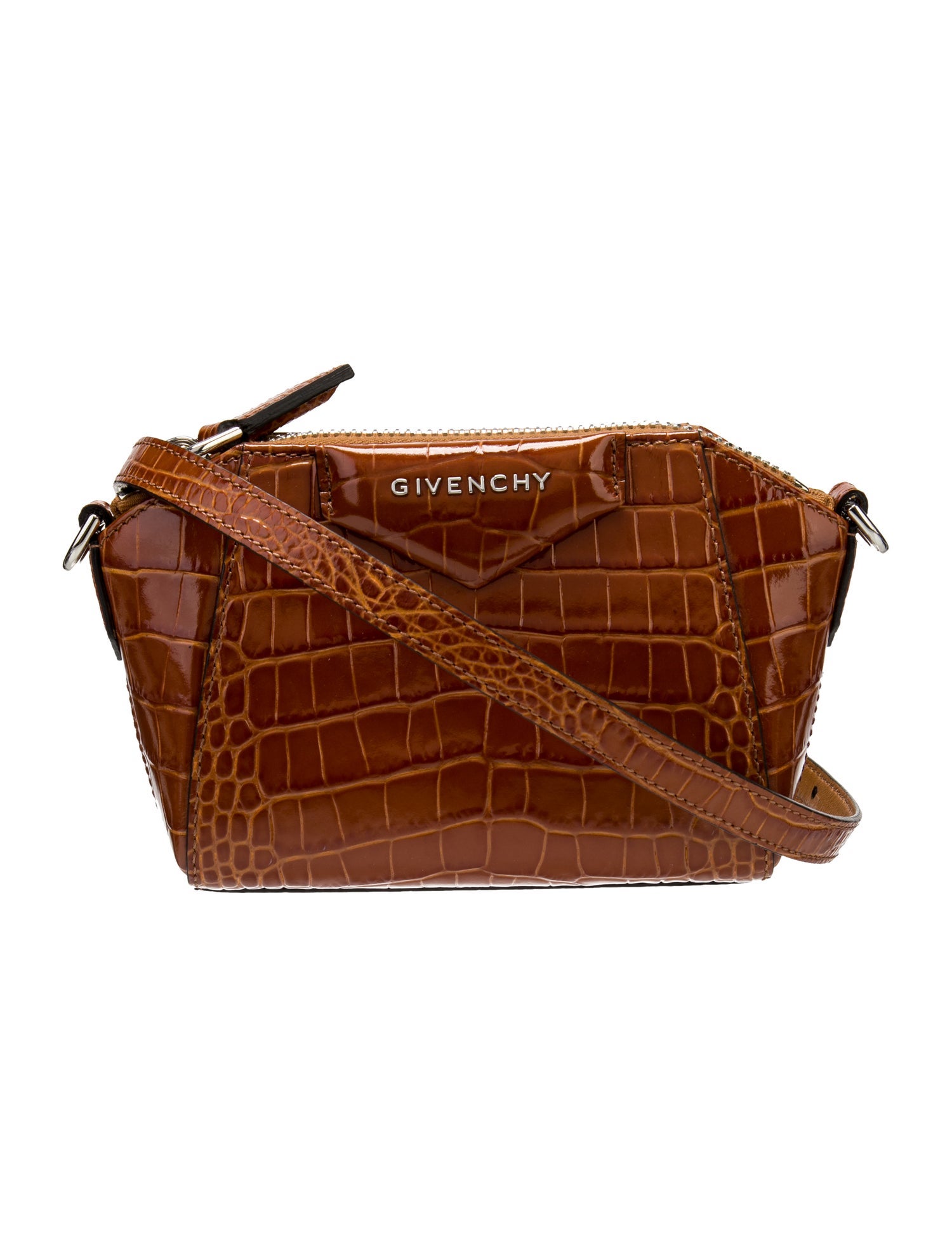 Givenchy Embossed Leather Crossbody Bag