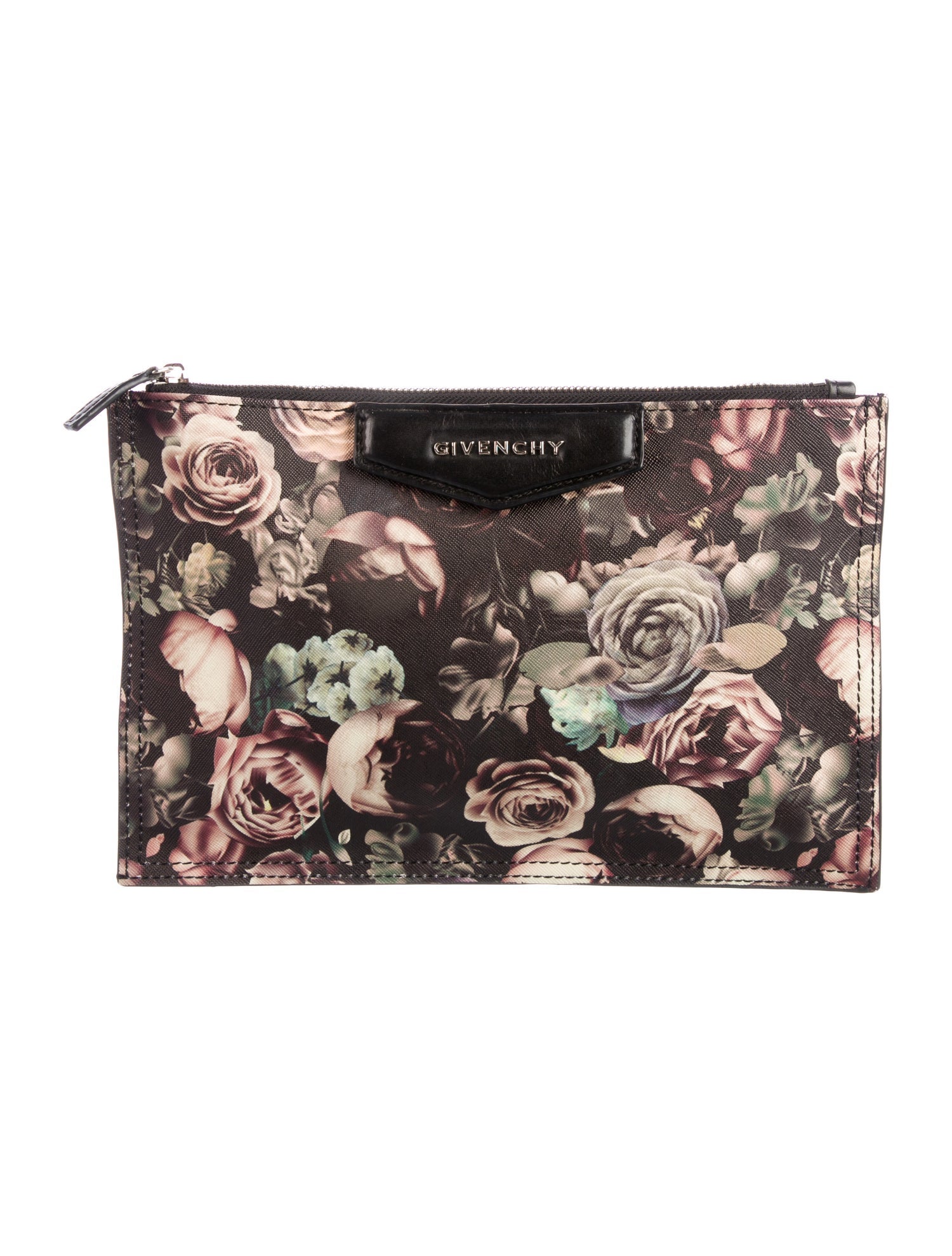 Givenchy Leather Pattern Print Cosmetic Bag