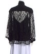 Givenchy Silk Lace Pattern Blouse