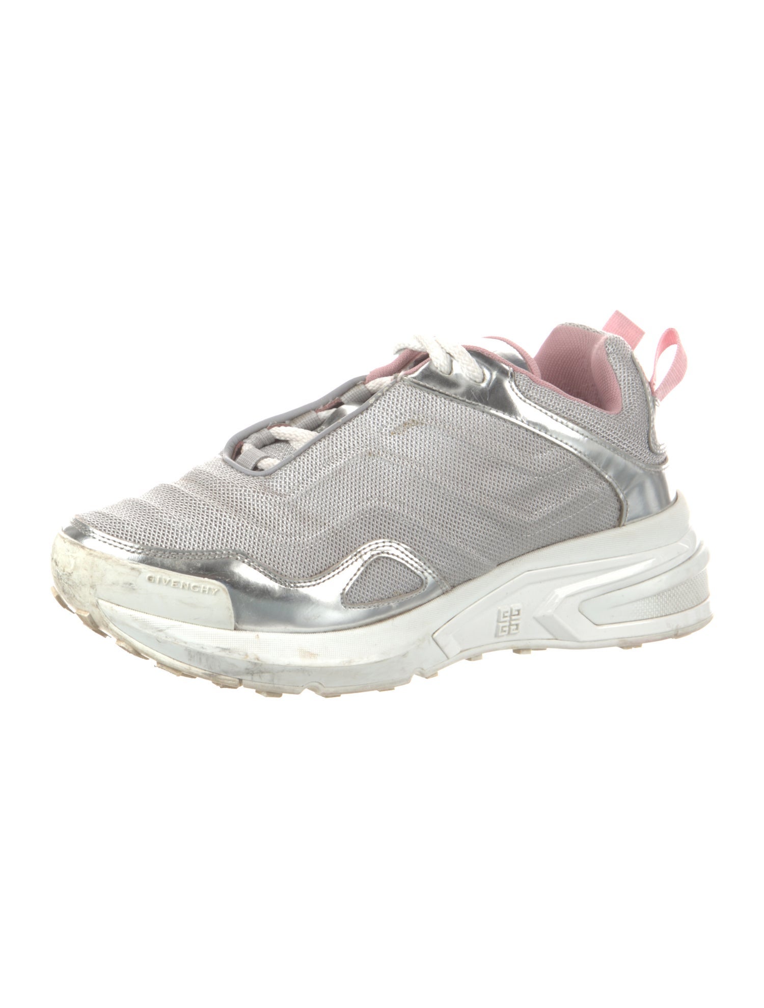 Givenchy Leather Mesh Accents Sneakers