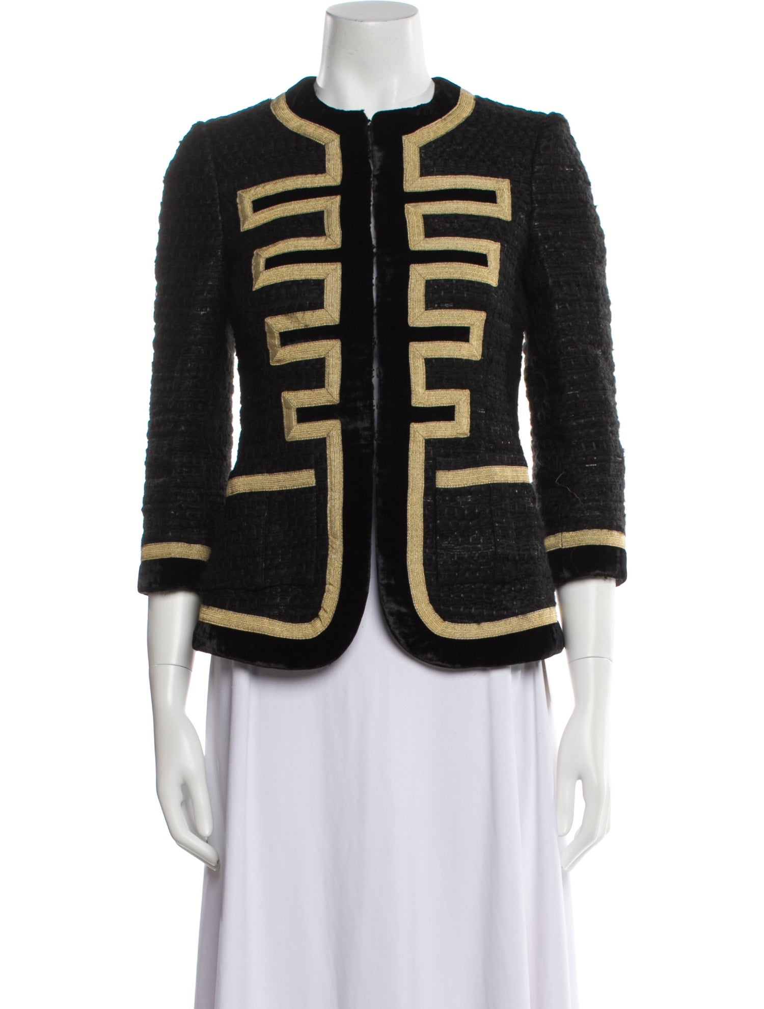 Givenchy Wool Printed Evening Jacket