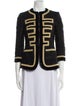 Givenchy Wool Printed Evening Jacket