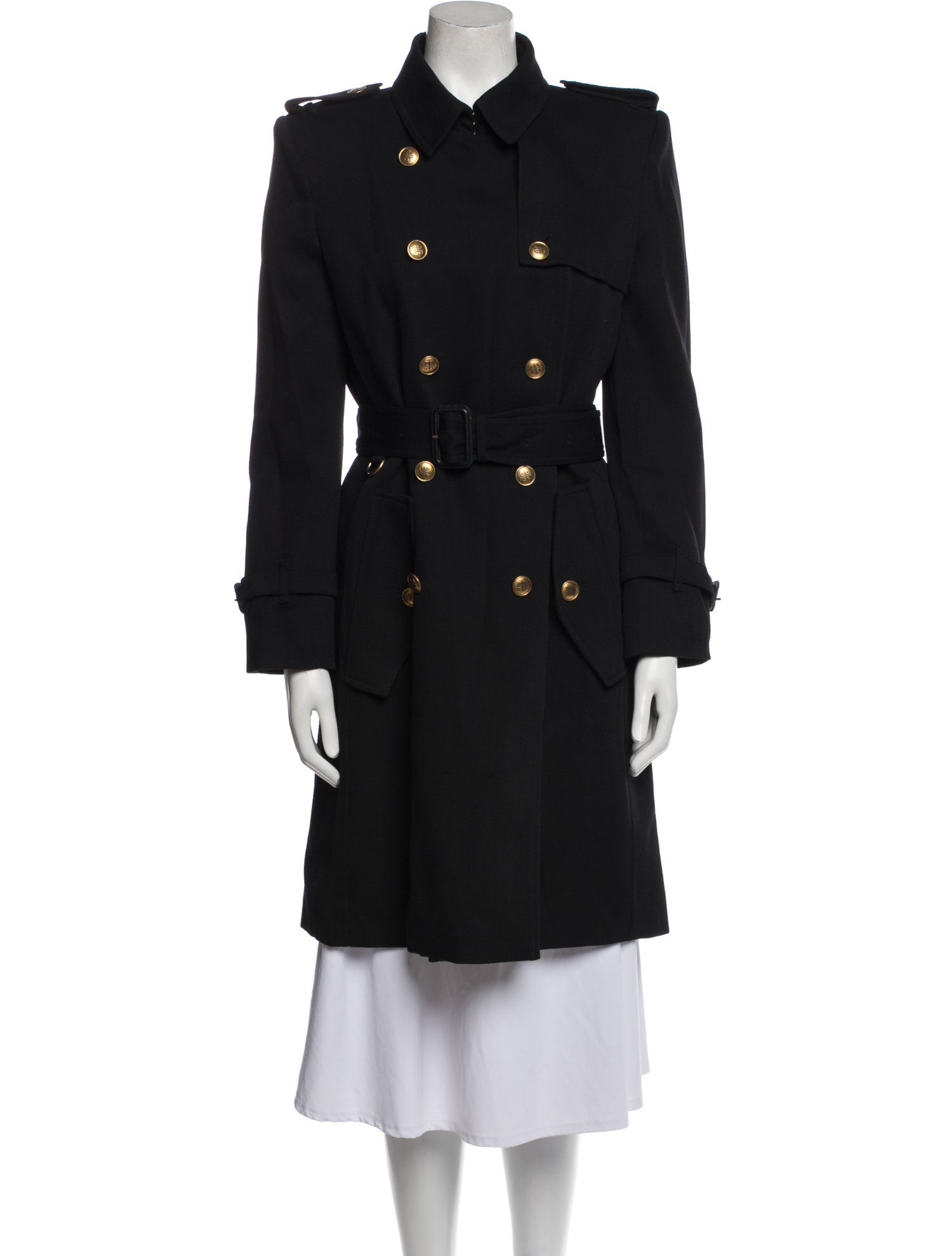 Givenchy Wool Trench Coat