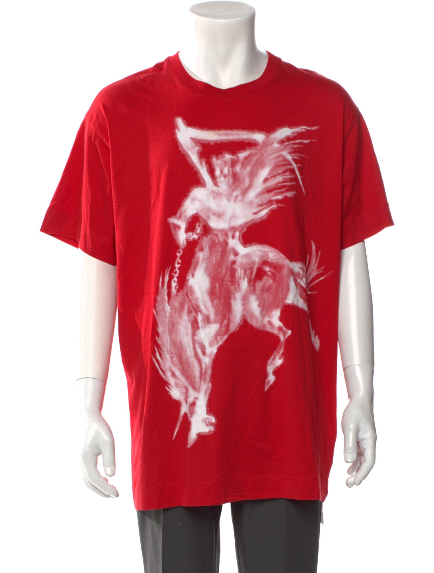 Givenchy Graphic Print Crew Neck T-Shirt