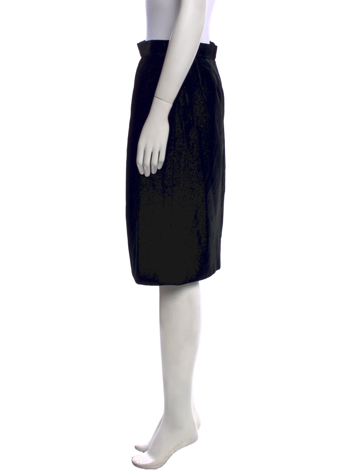 Givenchy Embroidered Accent Knee-Length Skirt