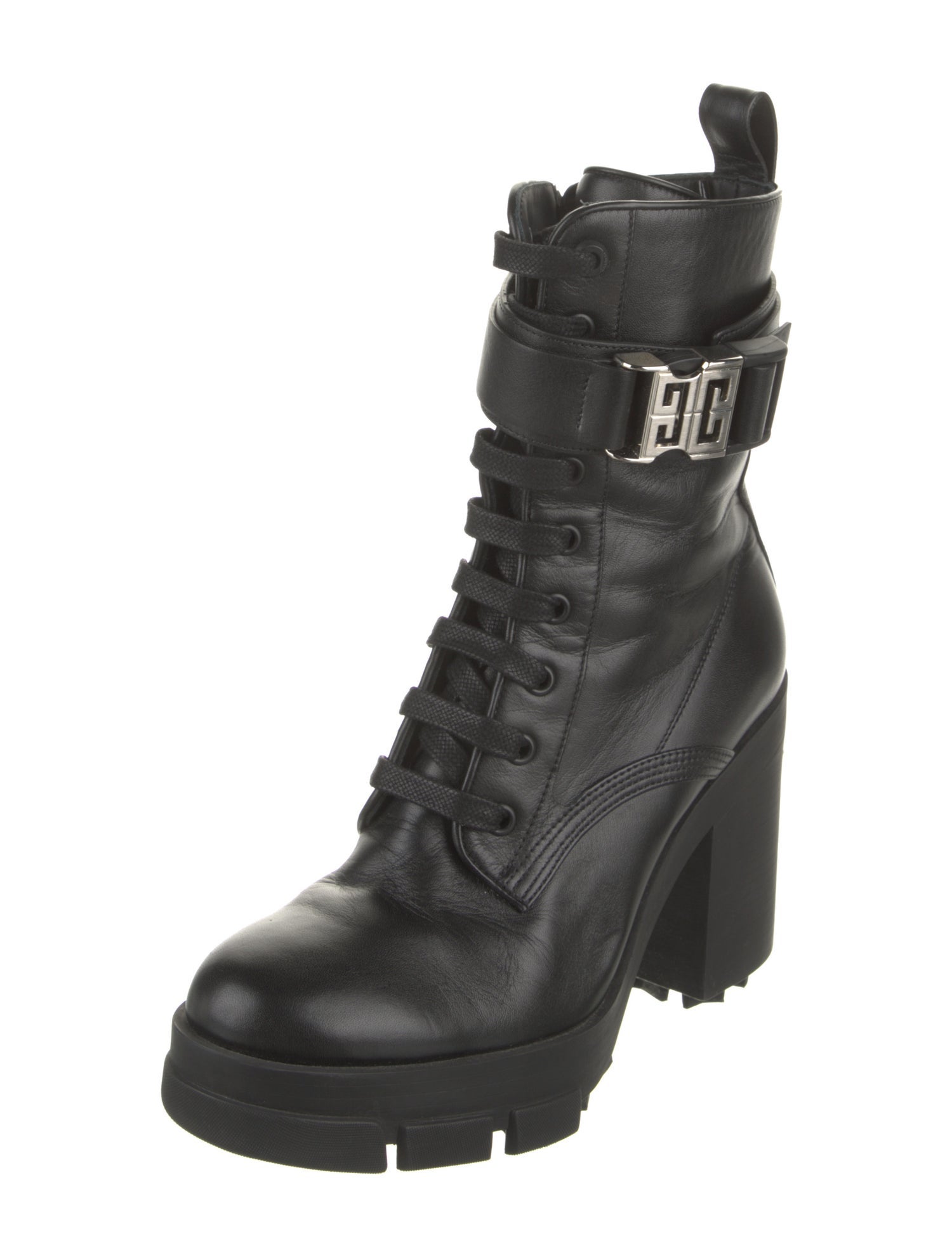 Givenchy Leather Combat Boots