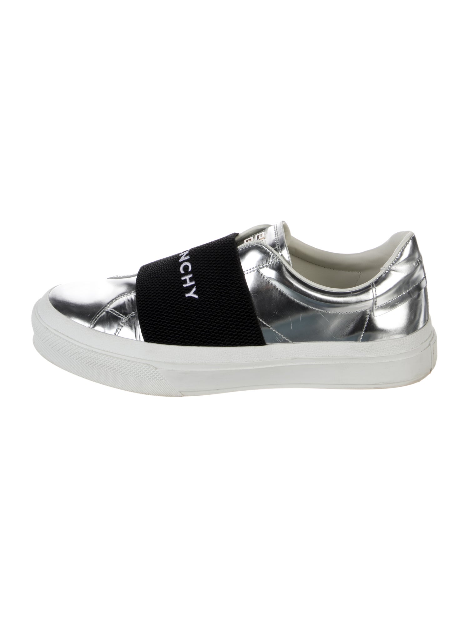 Givenchy Leather Colorblock Pattern Sneakers