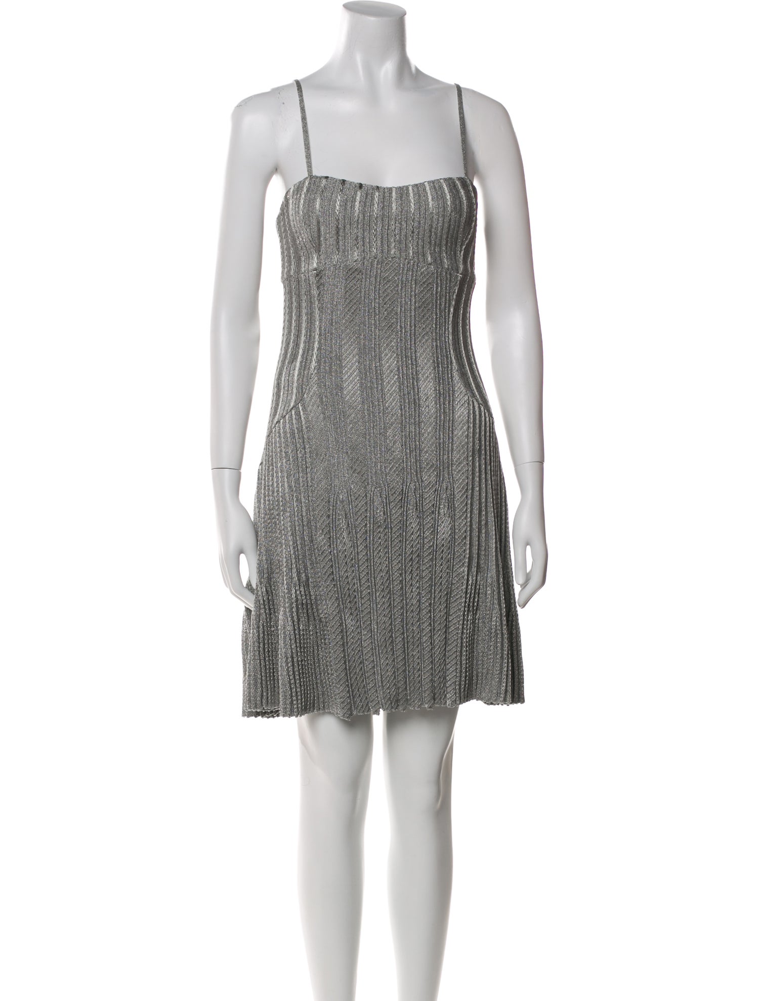 Givenchy Square Neckline Mini Dress