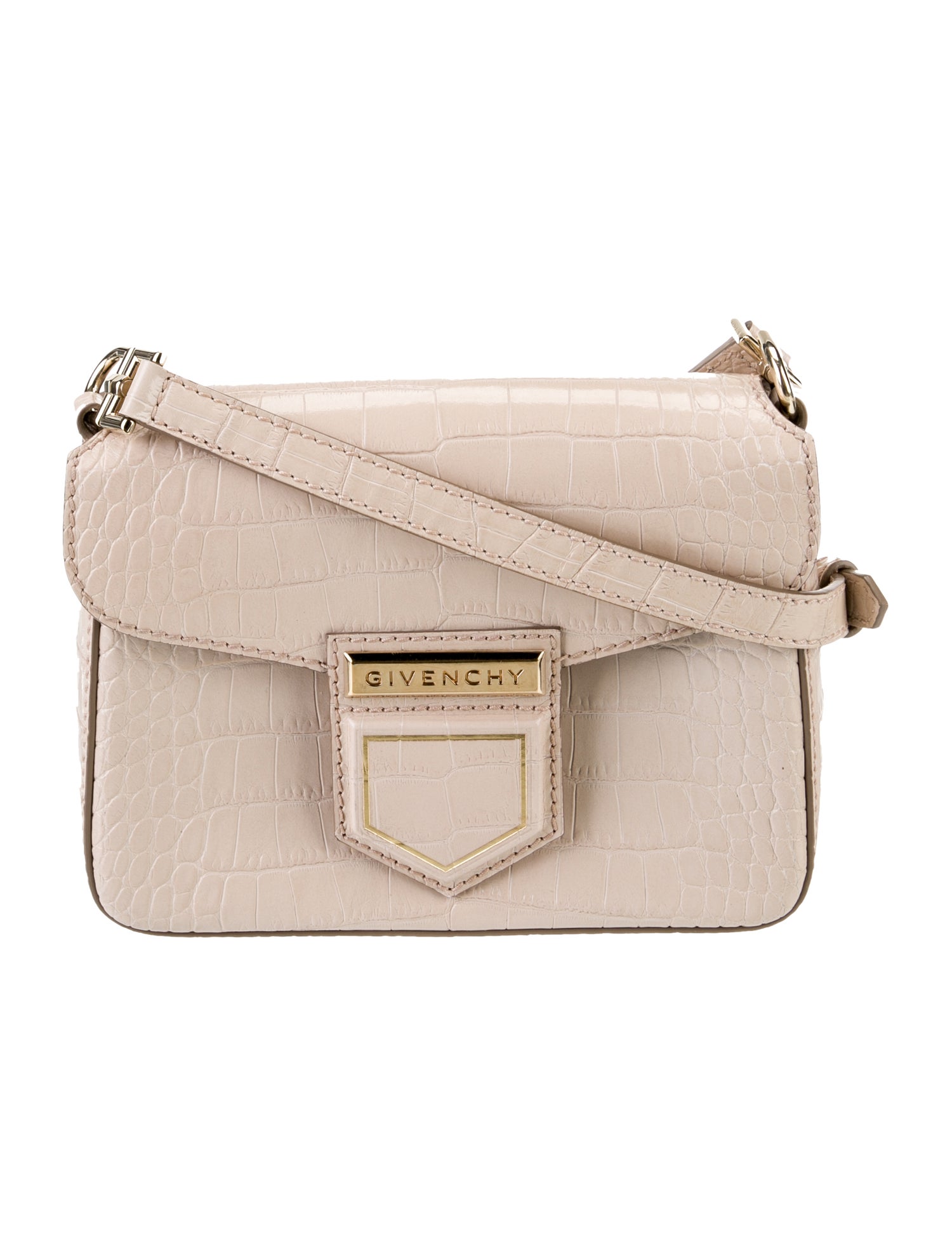 Givenchy Embossed Leather Crossbody Bag