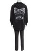 Givenchy Graphic Print Crew Neck Hoodie