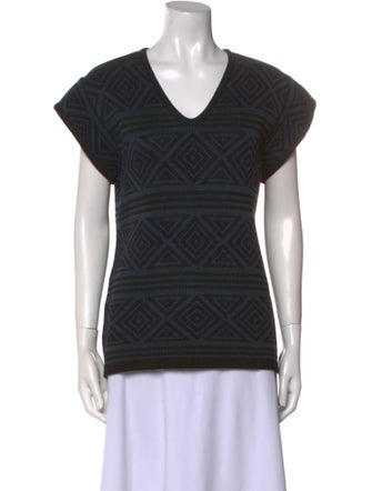 Givenchy Wool Printed Top