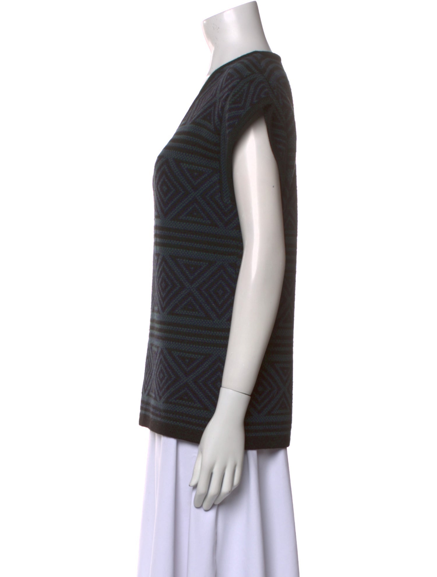 Givenchy Wool Printed Top