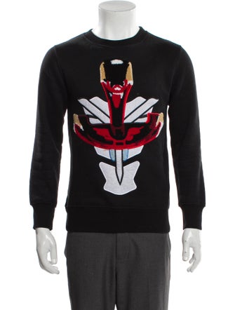 Givenchy Graphic Print Crew Neck Pullover