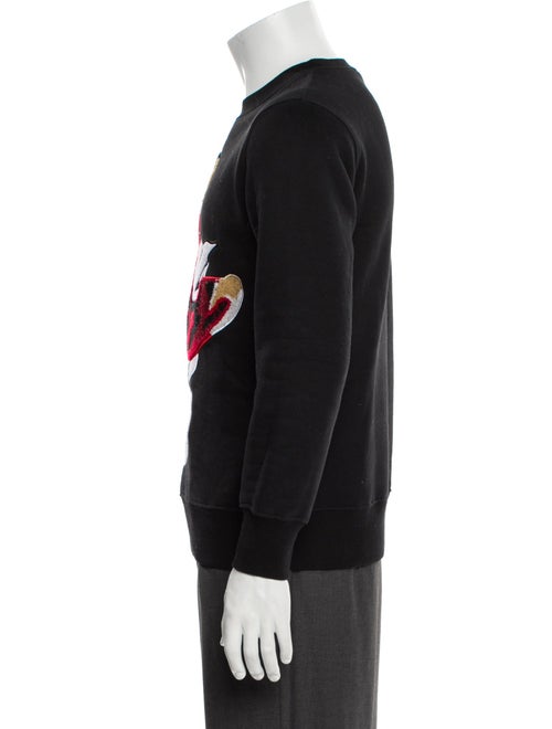 Givenchy Graphic Print Crew Neck Pullover