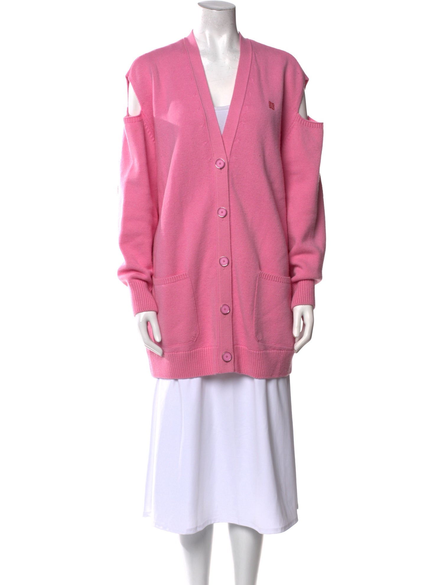 Givenchy Wool V-Neck Sweater