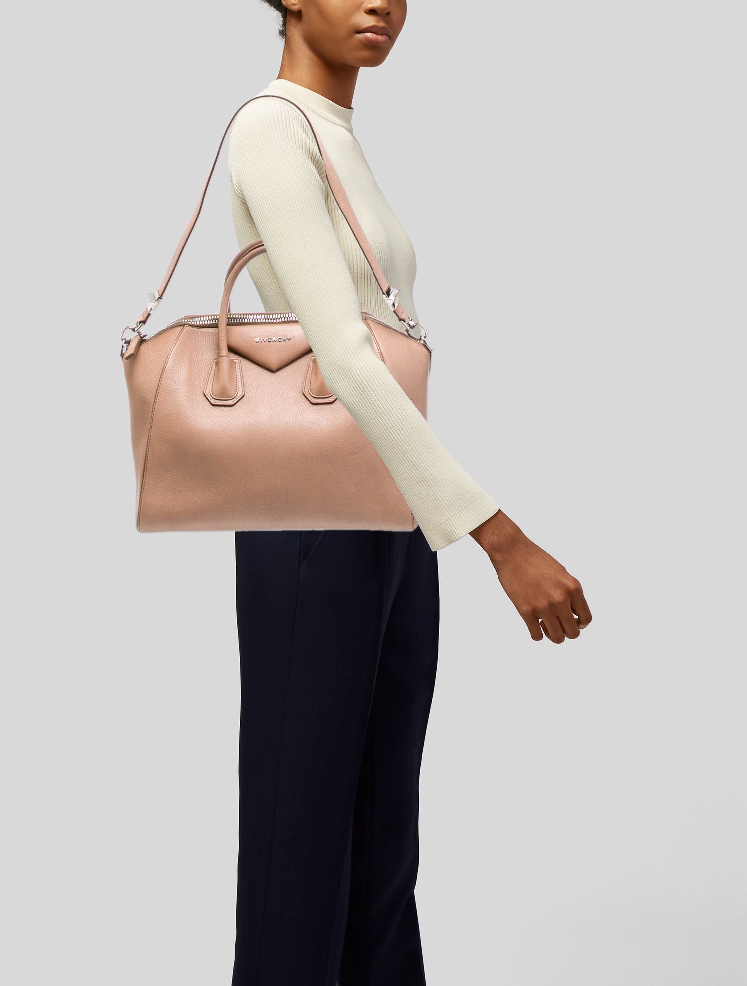 Givenchy Leather Top Handle Bag