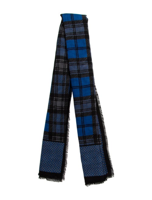 Givenchy Plaid Print Scarf