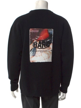 Givenchy Graphic Print Crew Neck Pullover