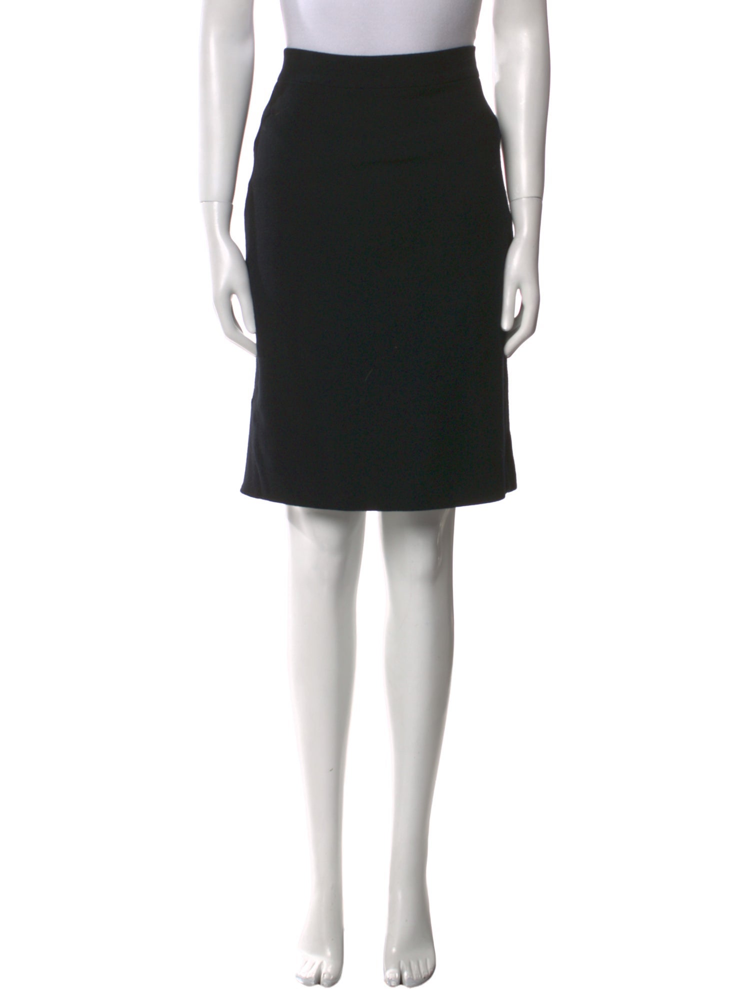 Givenchy Virgin Wool Knee-Length Skirt