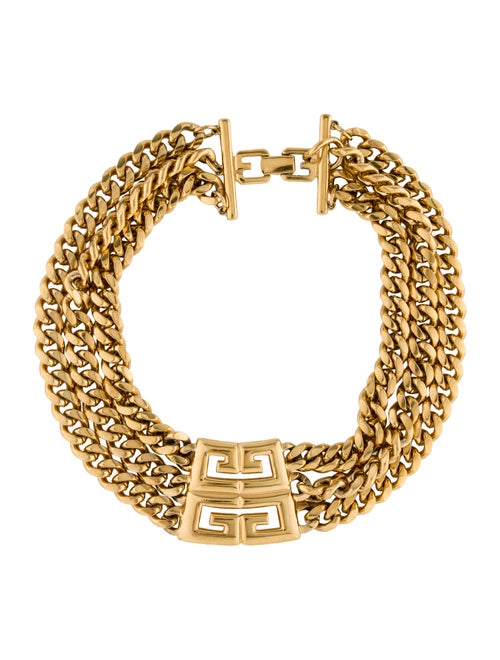 Givenchy 4 G Collar Necklace