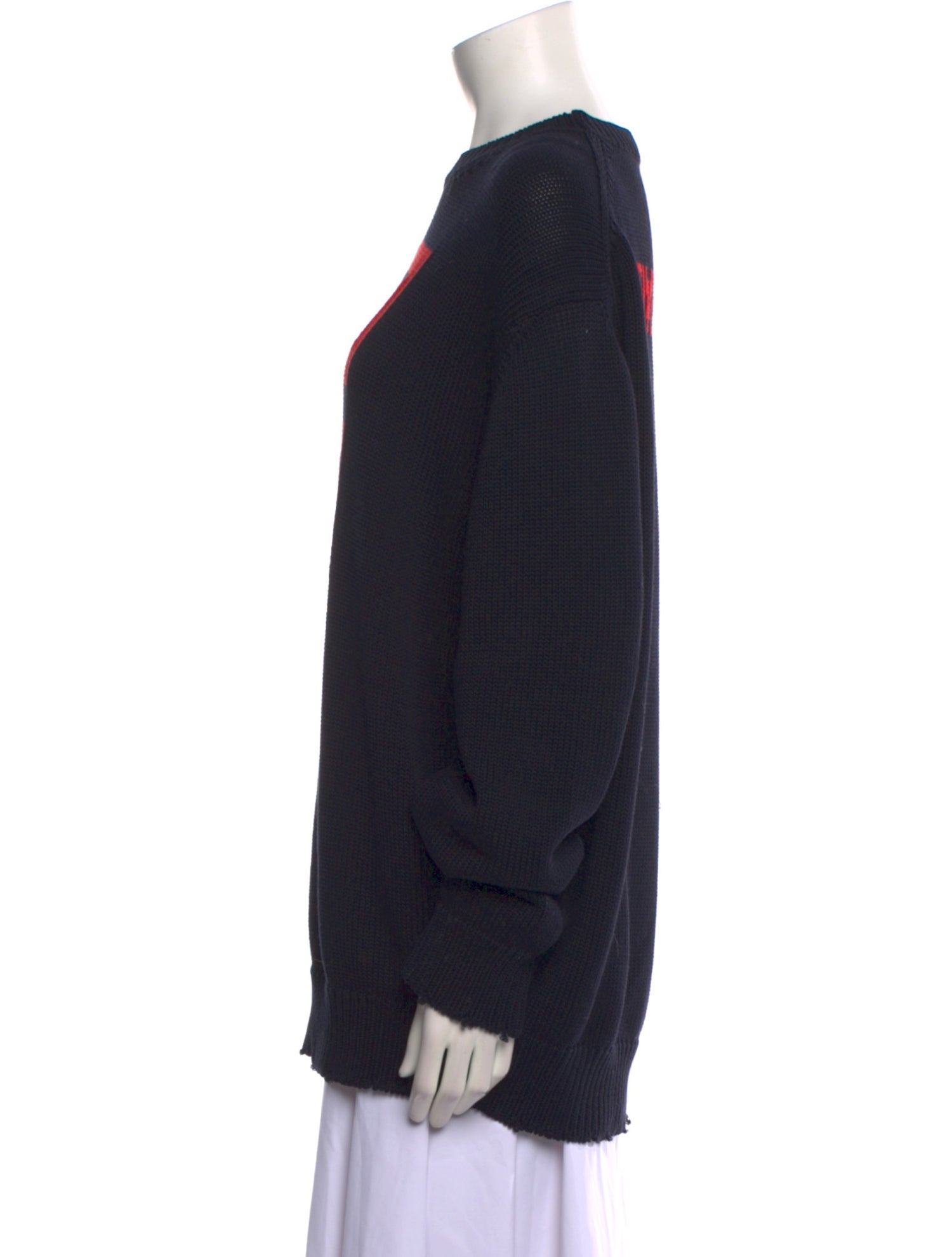 Givenchy Graphic Print Crew Neck Sweater